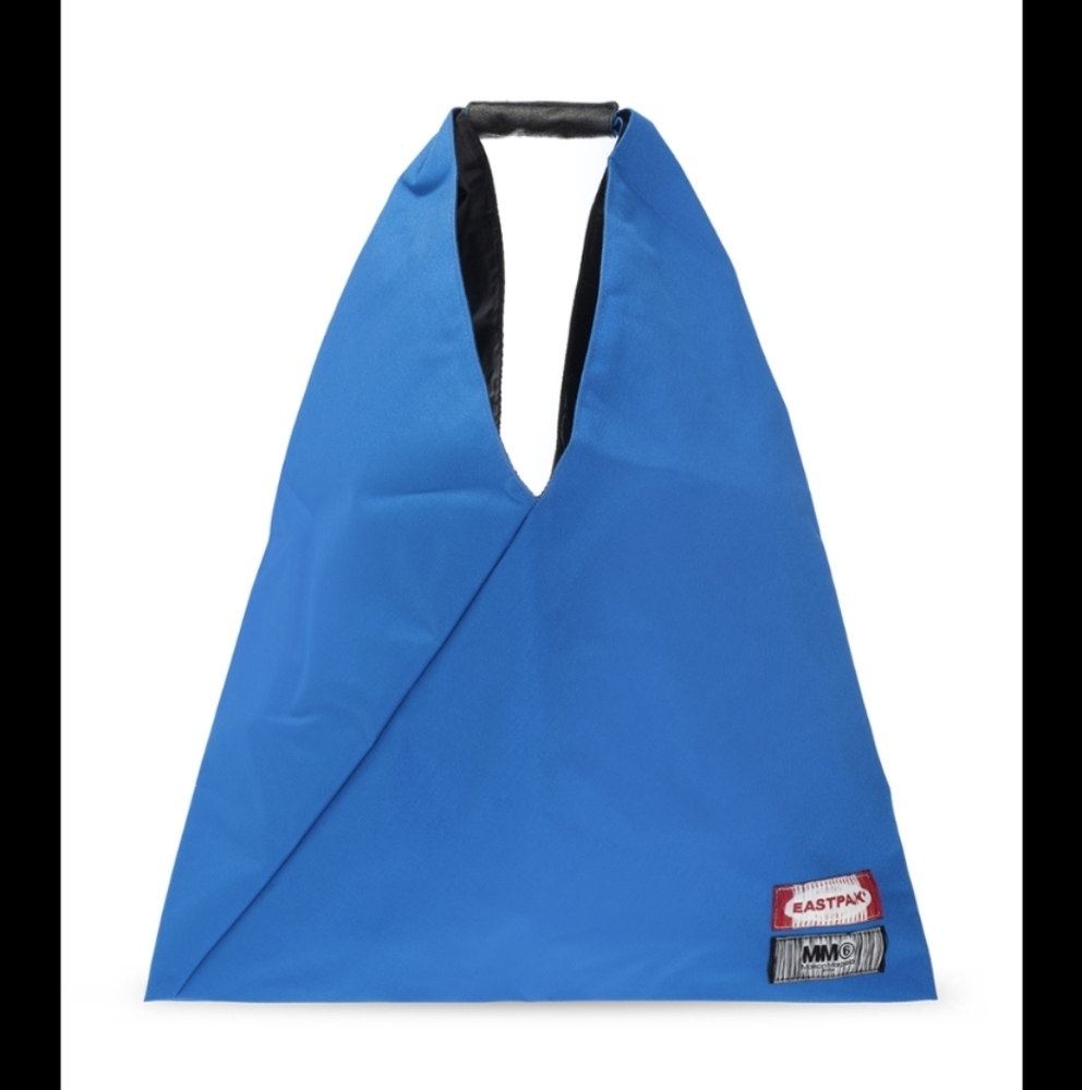 MM6 x Eastpak Blue Triangle Tote